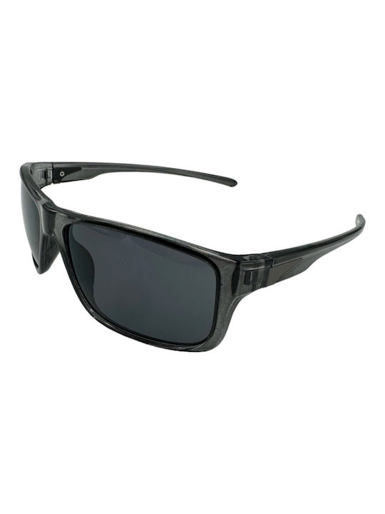 V-store Sonnenbrillen mit Gray Rahmen und Schwarz Linse 3122-02