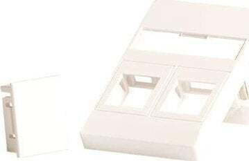Lanview Switch Frame in White Color LVN126097