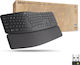 Logitech Ergo R860 Kabellos Nur Tastatur Englis...