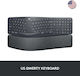 Logitech Ergo K860 Ασύρματο Πληκτρολόγιο Αγγλικό US