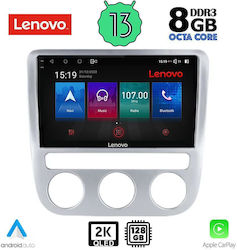 Lenovo Car Audio System 2DIN with Clima (Bluetooth/USB/AUX/WiFi/GPS/Apple-Carplay/Android-Auto) with Touch Screen 9"