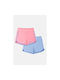 Joyce Kinder Shorts/Bermudas Stoff Rosa 2Stück