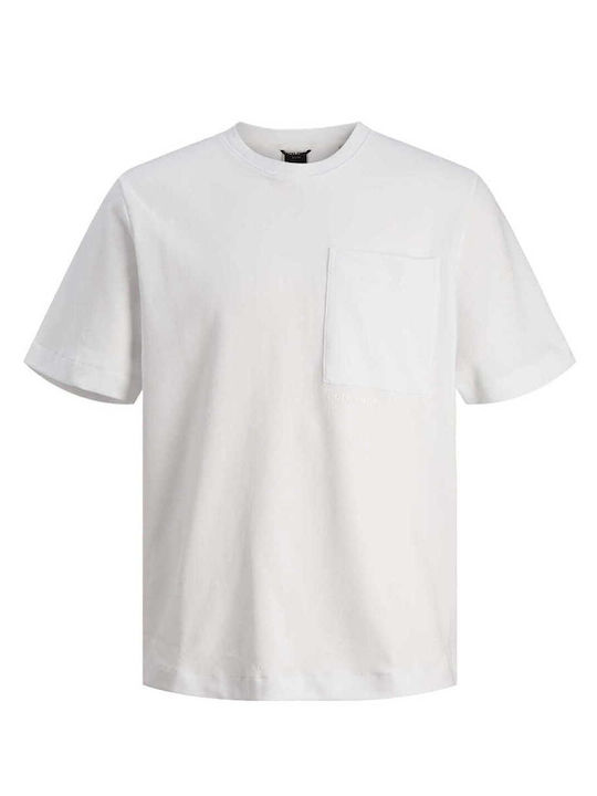 Jack & Jones Men's Short Sleeve T-shirt White