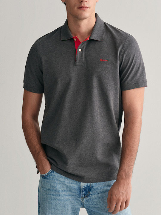 Gant Contrast Pique Polo Μπλούζα Κοντομάνικη Da...