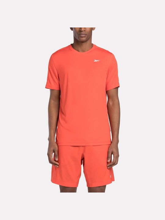 Reebok Men's Athletic T-shirt Short Sleeve Orange