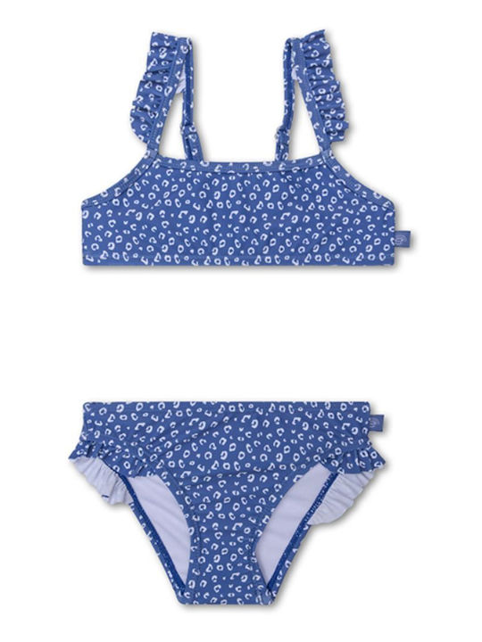 Swim Essentials Kinder Badeanzug Bikini Blue Leopard