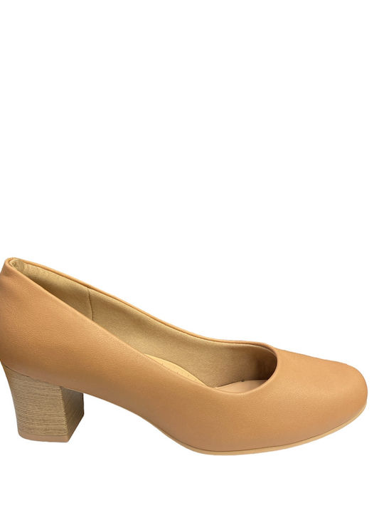 Piccadilly Tabac Brown Heels
