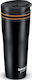 Lamart Glass Thermos Stainless Steel 360ml Black