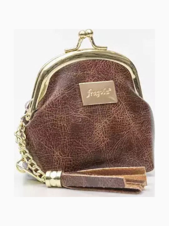 Fragola Small Women's Wallet Coins Tan Vintage