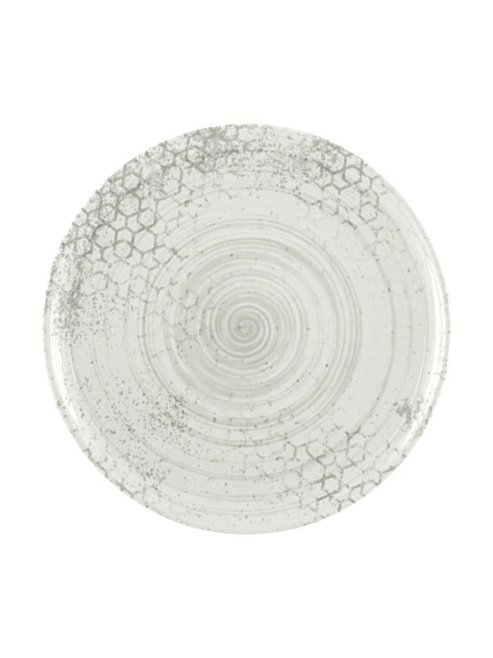 Bauscher Plate Shallow made of Porcelain White with Diameter 26cm