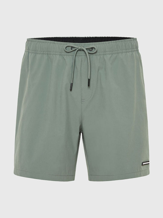 Funky Buddha Herren Badebekleidung Shorts Grün