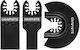 Graphite Multitool Blades 3pcs 56H070
