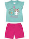 Pretty Baby Kinder Schlafanzug Sommerlich Pink