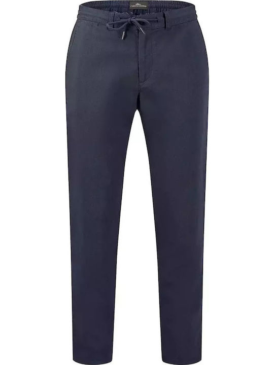 Παντελόνι Ελαστικό σε Κανονική Εφαρμογή Dark Navy