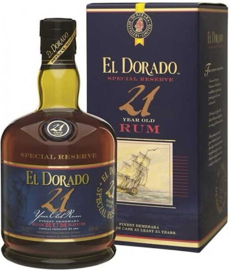 Ρούμι 21 Ετών 43% 700ml σε Κουτί
