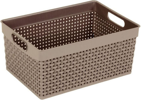 Homeplast Aufbewahrungskorb Rattan Beige 8Es 1Stück