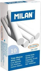 Milan Chalk 10pcs White