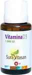 Sura Vitasan Vitamin D3 for Immune System Boost & Bone Health 1000iu 15ml