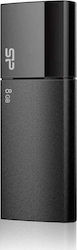 Silicon Power Ultima U05 8GB USB 2.0 Stick Black