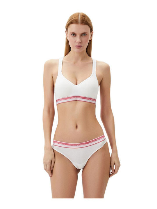 Armani Jeans Βαμβακερά Women's Brazil 2Pack White
