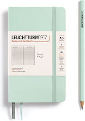 Leuchtturm1917 Σημειωματάριο A6 Ριγέ Πράσινο