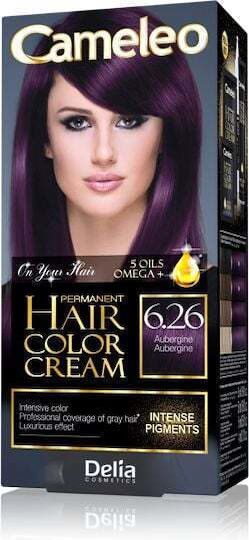 Delia Cosmetics Βαφή Μαλλιών 6.26 Aubergine 50ml