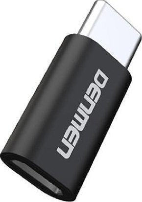 Denmen Μετατροπέας USB-C / micro USB male σε micro USB female 1τμχ 031296