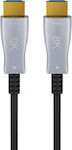 Goobay HDMI 2.1 Kabel HDMI-Stecker - HDMI-Stecker 10m Schwarz