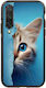Halbes Katzen-Gesicht Handyhülle 91932 Bunte Design Xiaomi Mi 9 Lite