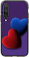 Husă pentru telefon mobil cu două inimi, design 91882, colorată, pentru Xiaomi Mi 9 Lite