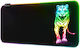Zola ZD1RGB3QWS3TIGER Jocuri de noroc Covor de șoarece XXL 800mm cu Suport pentru încheietura mâinii și iluminare RGB Negru