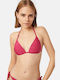 Minerva Padded Triangle Bikini Top Fuchs