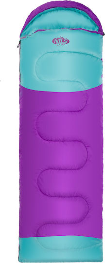Nils Sleeping Bag Μονό Καλοκαιρινό Nc2008 Fioletowo-tukusowy