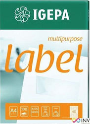 Mondi Small Adhesive Labels in White Color 64.6x33.8mm