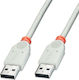 Lindy USB 2.0 Cable USB-A male - USB-B male Λευκό 3m 41934