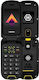 Hammer Bow LTE Dual SIM Κινητό με Κουμπιά Μαύρο