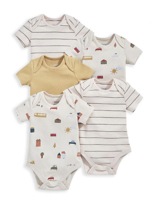 Mamas & Papas Kurzärmelig Beige 5Stück