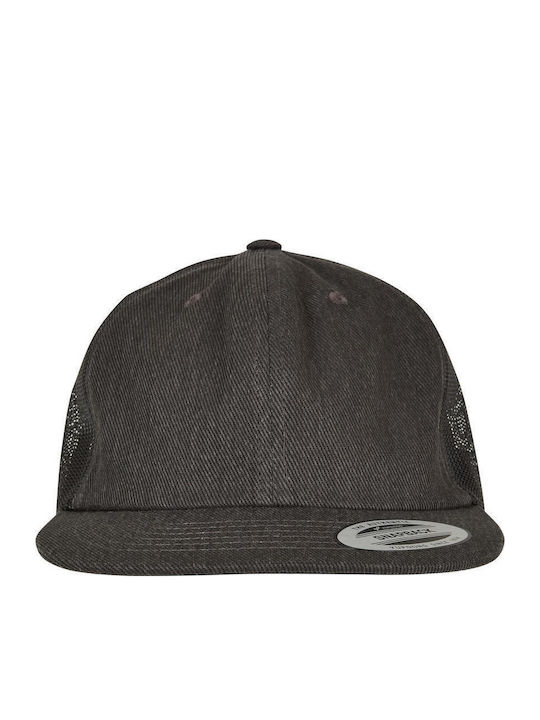 Flexfit Men's Snapback Trucker Cap Black