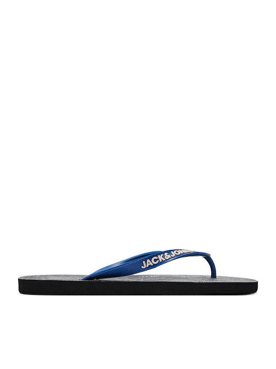 Jack & Jones Ανδρικές Σαγιονάρες Μπλε
