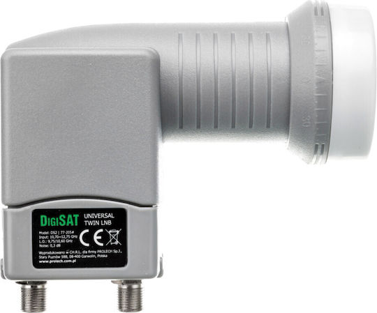 Blow LNB Twin (2 Outputs) with Low Noise Limit 0.3dB