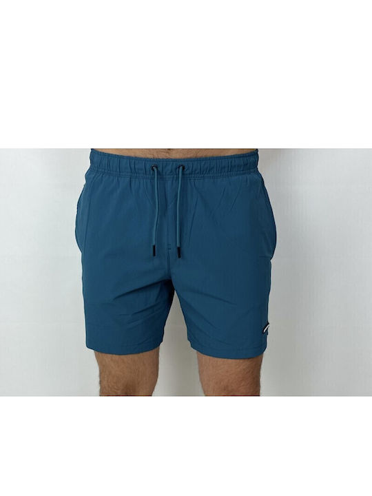 Funky Buddha Men's Swimwear Shorts Deep Teal