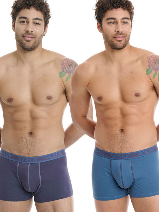 Walk Herren Boxershorts Colorful 2Packung