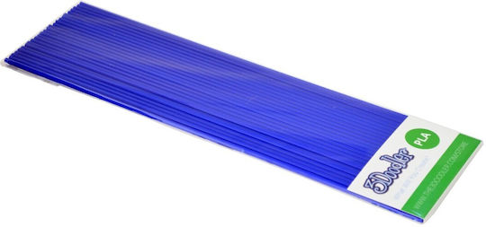 3Doodler PLA 3D Printer Filament 1.75mm Royal Blue 0.05kg PL02-ROYL 25τμχ (Refill)