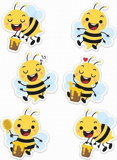 LearnHow Kinder Wandsticker Fenster 6Stück