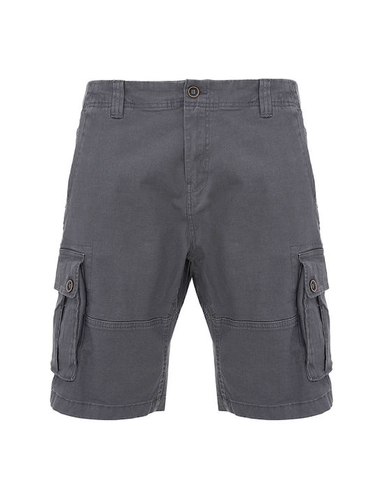 The Bostonians Men's Cargo Shorts Gray