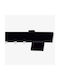 Frans 'super' One-Way Metallic Curtain Track Black 360cm FR-8855L15_17696