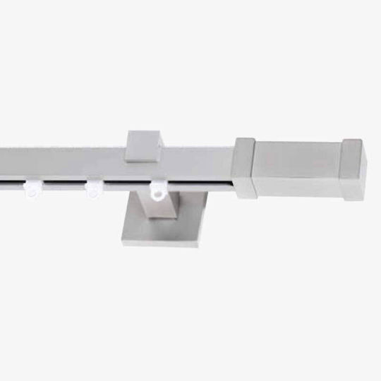 Frans Texas Kastro Sens unic Șină Metalic în Culoare Argintiu 160εκ. FR-2450L01_17513