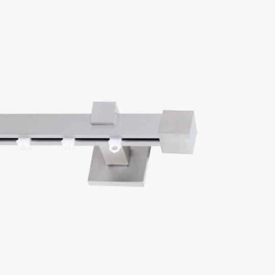 Frans Texas Tapa Sens unic Șină Metalic în Culoare Argintiu 160εκ. FR-8850L01_17531
