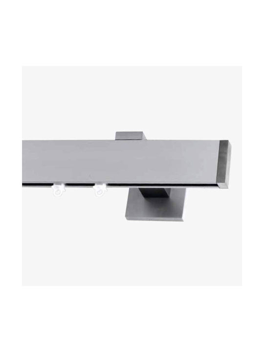 Frans 'super' One-Way Metallic Curtain Track Si...