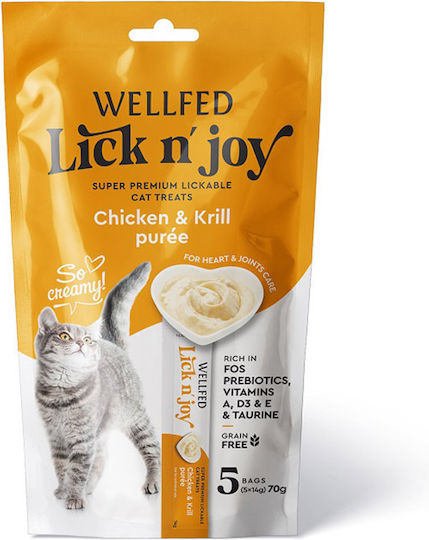 Pet Interest Cat Treats with Salmon Chicken Potatoes for Cat 5 pcs 14g